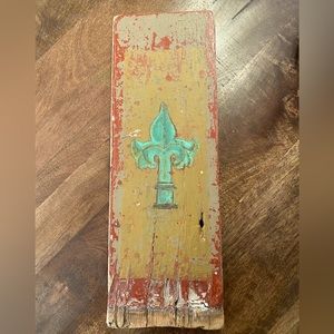 Fleur de lis Painting